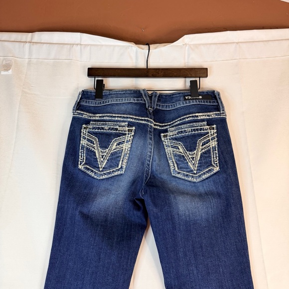 VIGOSS Women’s Size 9/10 Denim Jeans The Dublin Capri Fit Style Stretch - Picture 10 of 15